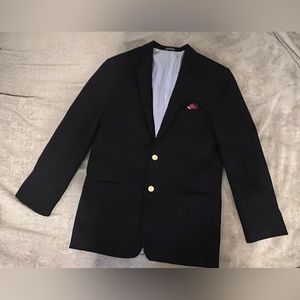 IZOD boy’s Brass Button Blazer Jacket